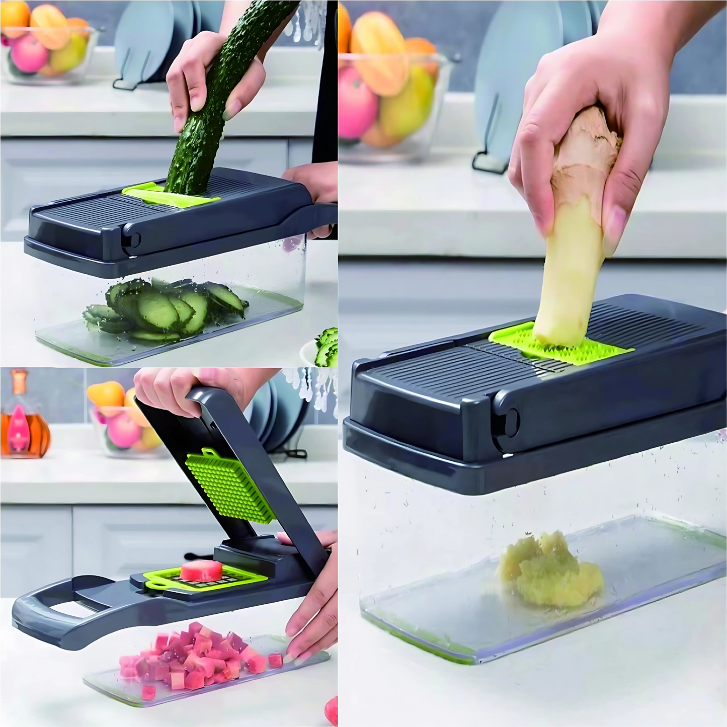 Revolutionize Your Kitchen with the Ultimate 16-in-1 Vegetable Chopper!